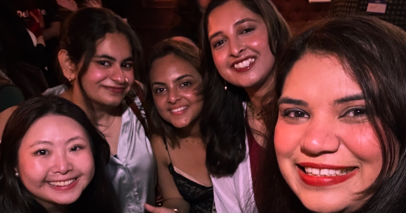 SHE-E-O founding circle — selfie moment